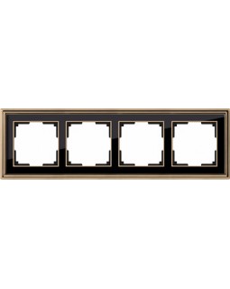 Рамка Werkel WL17-Frame-04 (золото/черный)