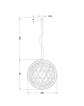 Подвесная люстра Divinare 1030/02 SP-162-foto3