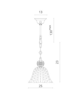 Подвесной светильник Divinare 1181/01 SP-1-foto5