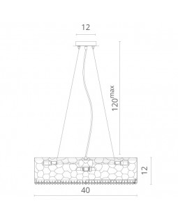 Подвесная люстра Divinare 2002/01 SP-6-foto5