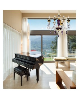 Подвесная люстра Divinare 5125/12 LM-8-foto7