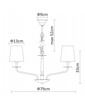 Подвесная люстра ARTE Lamp A1048LM-10CC-foto4