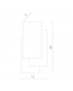 Бра ARTE Lamp A1718AP-1WH-foto3