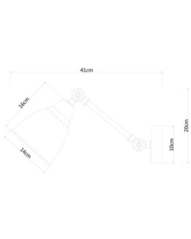 Бра ARTE Lamp A2054AP-1AB-foto4