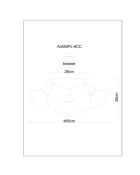 Накладная люстра ARTE Lamp A2550PL-6CC-foto4