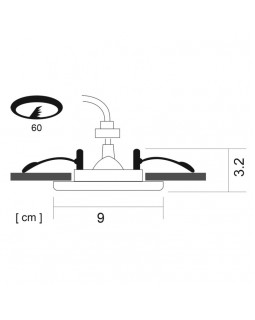 Встраиваемый светильник ARTE Lamp A5221PL-1CC-foto4