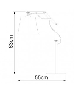 Настольная лампа ARTE Lamp A5700LT-1WH-foto5