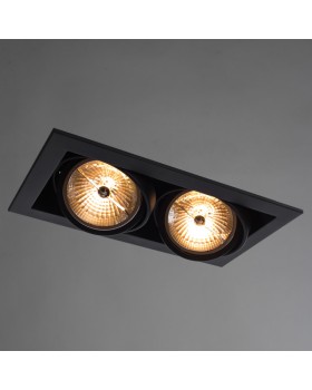 Встраиваемый светильник ARTE Lamp A5935PL-2BK-foto2