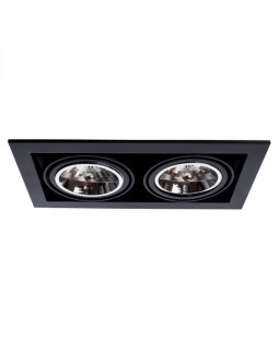 Встраиваемый светильник ARTE Lamp A5935PL-2BK-foto3
