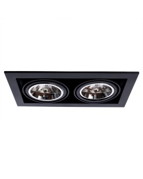 Встраиваемый светильник ARTE Lamp A5935PL-2BK-foto3