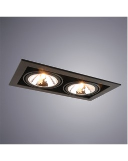 Встраиваемый светильник ARTE Lamp A5949PL-2BK-foto2