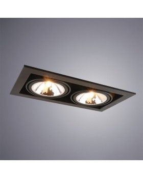 Встраиваемый светильник ARTE Lamp A5949PL-2BK-foto2