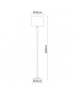 Торшер ARTE Lamp A9310PN-1WG-foto3