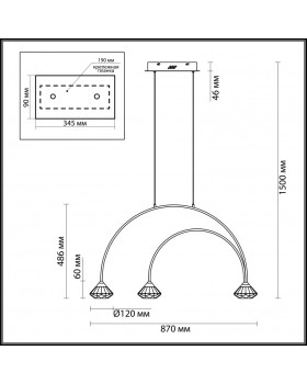 Подвесной светильник Odeon Light 4100/3-foto3