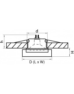 Встраиваемый светильник Lightstar 006136-foto3