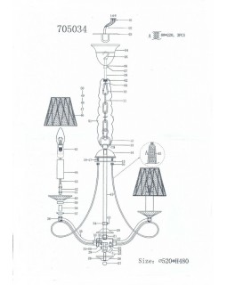 Подвесная люстра Lightstar 705034-foto8