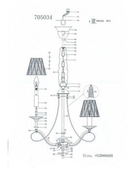 Подвесная люстра Lightstar 705034-foto8