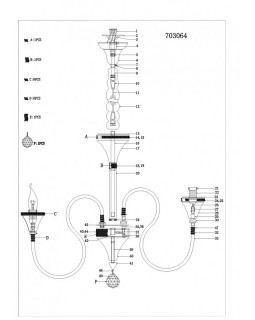Подвесная люстра Lightstar 703064-foto5
