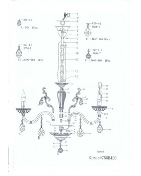 Подвесная люстра Lightstar 719088-foto5