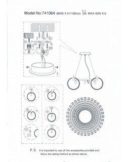 Подвесная люстра Lightstar 741064-foto7