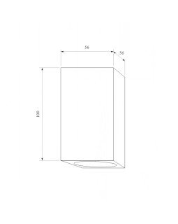 Накладной светильник Elektrostandard 1085 GU10 WH белый матовый-foto3