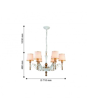 Подвесная люстра Favourite 2527-6P-foto6