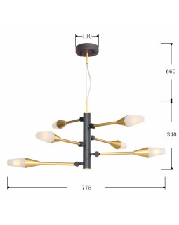 Подвесная люстра Favourite 2565-6P-foto3