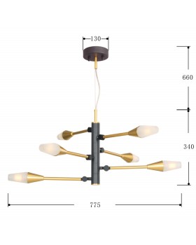 Подвесная люстра Favourite 2565-6P-foto3