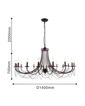 Подвесная люстра F-Promo 2590-18P-foto7