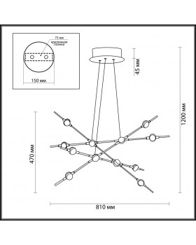 Подвесной светильник Odeon Light 3906/48L-foto2