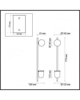 Бра Odeon Light 4682/1WB-foto2