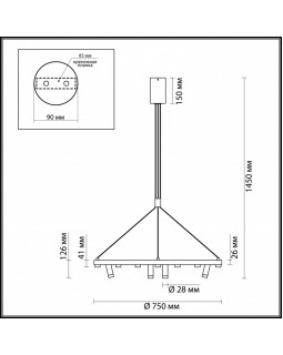 Подвесной светильник Odeon Light 3918/63L-foto3