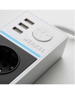 Розетка Werkel WL20-04-03 белый/черный-foto5