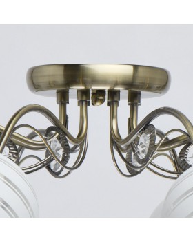 Люстра на штанге DeMarkt 677013108-foto3