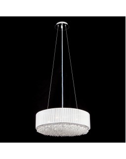 Подвесная люстра Eurosvet 10071/4 хром Strotskis-foto2