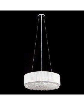 Подвесная люстра Eurosvet 10071/4 хром Strotskis-foto2