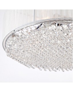 Подвесная люстра Eurosvet 10071/4 хром Strotskis-foto3