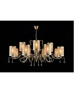 Подвесная люстра Freya FR2300-PL-12-BZ-foto2