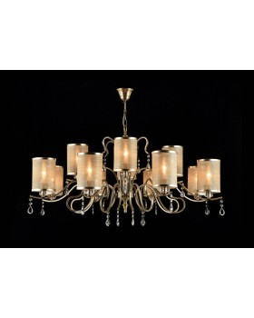 Подвесная люстра Freya FR2300-PL-12-BZ-foto2