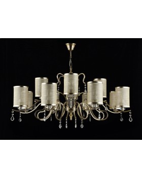 Подвесная люстра Freya FR2300-PL-12-BZ-foto3