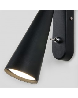 Бра Elektrostandard Horn GU10 SW чёрный (MRL 1010)-foto4