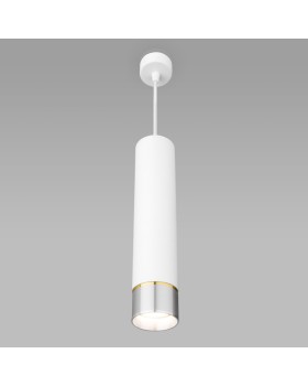 Подвесной светильник Elektrostandard DLN107 GU10 белый/серебро-foto2