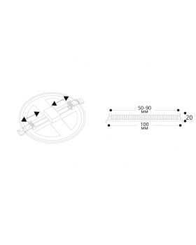 Встраиваемый светильник ARTE Lamp A7971PL-1WH-foto5