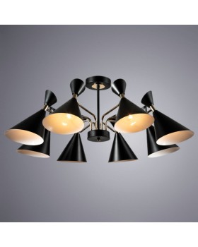 Люстра на штанге ARTE Lamp A2711PL-8BK-foto2