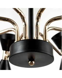 Люстра на штанге ARTE Lamp A2711PL-8BK-foto4