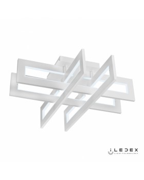 Накладной светильник iLedex 9082-600*600-X 96W WH-foto3