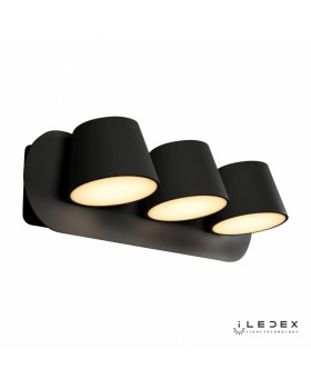 Бра iLedex W1118-3AS BK-foto3