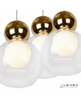 Подвесная люстра iLedex C4476-3R GL-foto4