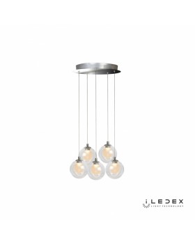 Подвесная люстра iLedex C4492-5R CR-foto2