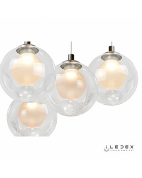 Подвесная люстра iLedex C4492-5R CR-foto4